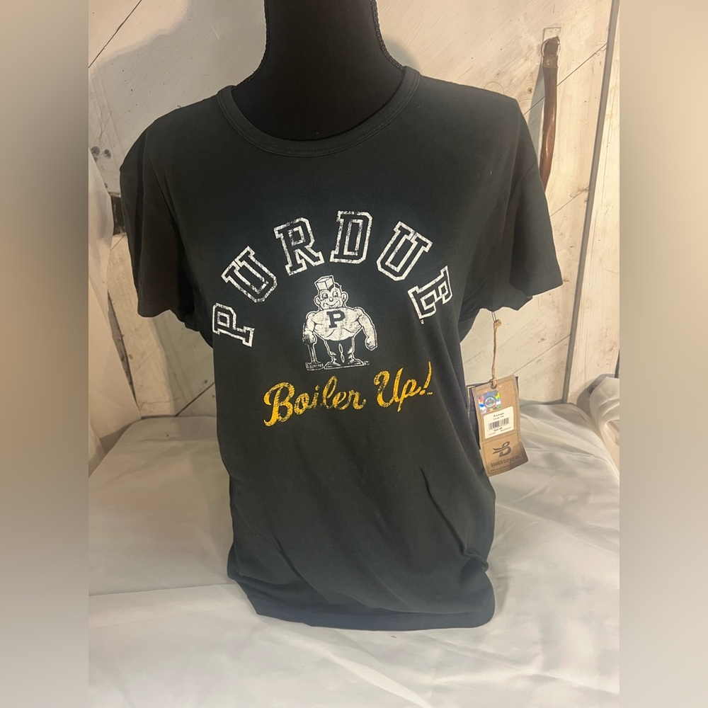 Purdue Black T-Shirt Size XL Woman’s